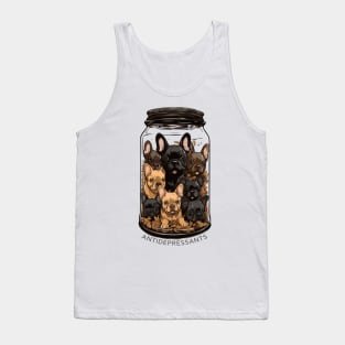 Antidepressants - French Bulldog Puppies Tank Top